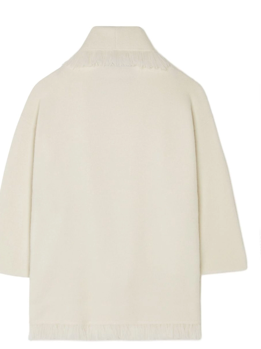 Affordable cardigan fringed-edge Women cashmere-blend Alanui 0627